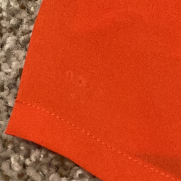 MM Couture orange and cream dress - Picture 12 of 12